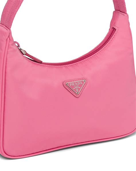 prada re edition bag pink|Prada nylon re edition 2000.